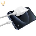 Ładowarka Baseus GaN5 mini 1C 30W EU+kabel USB-C (moon white)