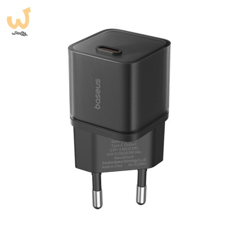 Ładowarka Baseus GaN5S 1C 20W EU (cluster black)