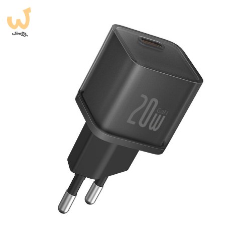 Ładowarka Baseus GaN5S 1C 20W EU (cluster black) Ładowarka Baseus GaN5S 1C 20W EU (cluster black)