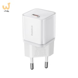 Ładowarka Baseus GaN5S 1C 30W EU (moon white)