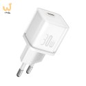 Ładowarka Baseus GaN5S 1C 30W EU (moon white)