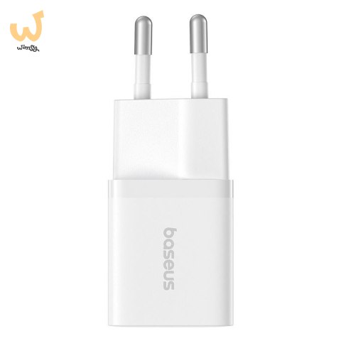 Ładowarka sieciowa Baseus GaN5 1C 25W EU (biały) Ładowarka sieciowa Baseus GaN5 1C 25W EU (biały)