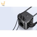 Listwa zasilająca Baseus PowerCombo 3AC+2U+2C 30W EU (1,5m; czarny)