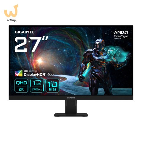 MONITOR GIGABYTE LED 27" GS27QXA 240Hz MONITOR GIGABYTE LED 27" GS27QXA 240Hz