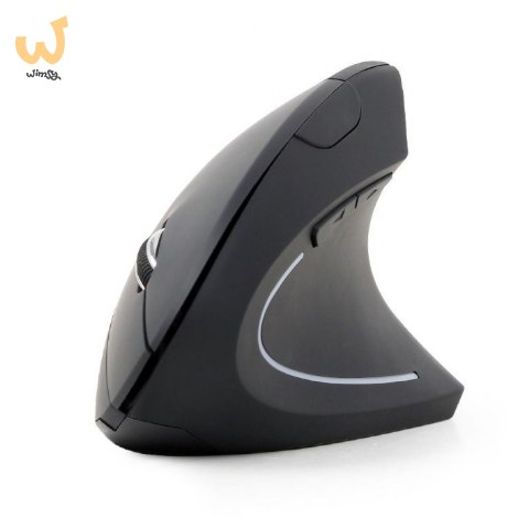 Mysz GEMBIRD MUSW-ERGO-01 (optyczna; 1600 DPI; kolor czarny) Mysz GEMBIRD MUSW-ERGO-01 (optyczna; 1600 DPI; kolor czarny)