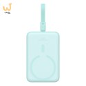 Powerbank Baseus Magnetic Mini Air Wireless 10000mAh 20W+kabel USB C-USB C (peppermint blue)