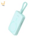 Powerbank Baseus Magnetic Mini Air Wireless 10000mAh 20W+kabel USB C-USB C (peppermint blue)