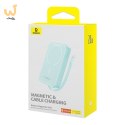 Powerbank Baseus Magnetic Mini Air Wireless 10000mAh 20W+kabel USB C-USB C (peppermint blue)