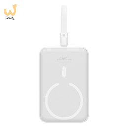 Powerbank Baseus Magnetic Mini Air Wireless 10000mAh 20W+kabel lightning (biały)