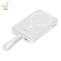 Powerbank Baseus Magnetic Mini Air Wireless 10000mAh 20W+kabel lightning (biały)