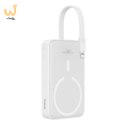 Powerbank Baseus Magnetic Mini Air Wireless 10000mAh 20W+kabel lightning (biały)