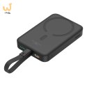 Powerbank Baseus Magnetic Mini Air Wireless 10000mAh 20W+kabel lightning (czarny)