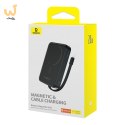 Powerbank Baseus Magnetic Mini Air Wireless 10000mAh 20W+kabel lightning (czarny)