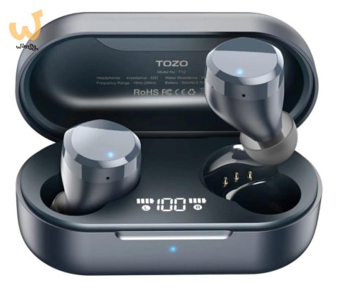Słuchawki TWS TOZO T12S Black
