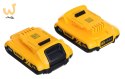Wkrętarka udarowa 18V 2x2.0ah+ład DCD709D2T DEWALT