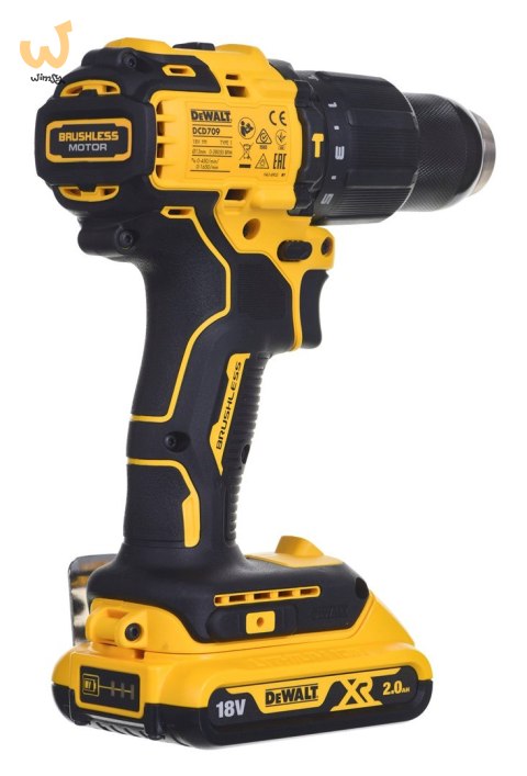 Wkrętarka udarowa 18V 2x2.0ah+ład DCD709D2T DEWALT Wkrętarka udarowa 18V 2x2.0ah+ład DCD709D2T DEWALT