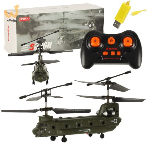 Dron RC Syma S026H-1 2.4GHz Wi-Fi czarny Dron RC Syma S026H-1 2.4GHz Wi-Fi czarny