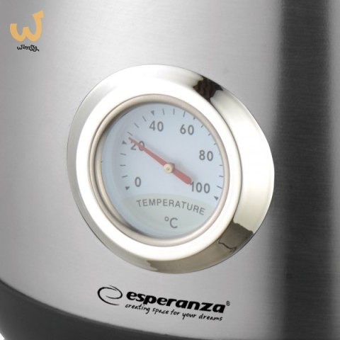 ESPERANZA CZAJNIK ELEKTRYCZNY THAMES 1.7 L SREBRNY MATOWY EKK029 ESPERANZA CZAJNIK ELEKTRYCZNY THAMES 1.7 L SREBRNY MATOWY EKK029