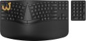 Klawiatura HP 960 Ergonomic Wireless Keyboard bezprzewodowa czarna 37E755AA