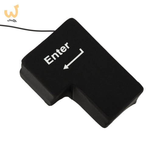 Klawisz ENTER duża antystresowa poduszka USB Klawisz ENTER duża antystresowa poduszka USB