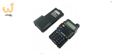 Krótkofalówka Baofeng UV-5R HTQ 3800 USB-C Krótkofalówka Baofeng UV-5R HTQ 3800 USB-C
