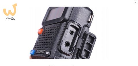 Krótkofalówka Baofeng UV-5R HTQ 3800 USB-C Krótkofalówka Baofeng UV-5R HTQ 3800 USB-C