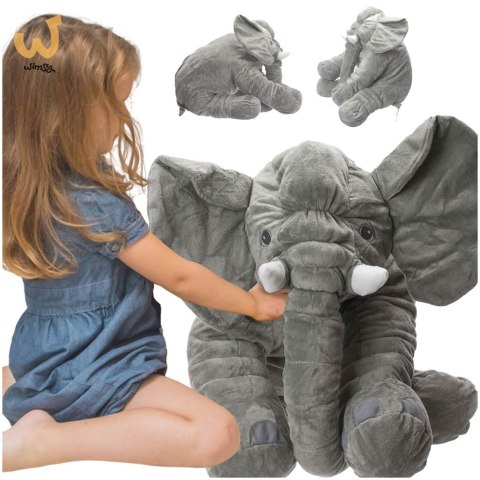 Maskotka pluszowa słoń szary duży 60cm Maskotka pluszowa słoń szary duży 60cm