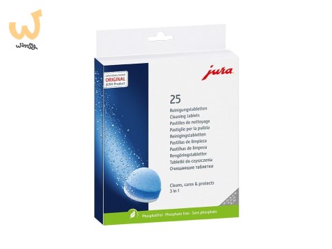 Tabletki czyszczące 3-fazowe Jura 25szt
