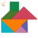 Tangram książeczka magnetyczna układanka klocki 3D
