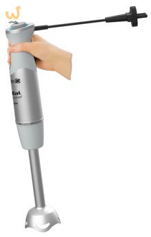 Blender ręczny Tefal Quickchef HB65KD38 (1000W; kolor srebrny) Blender ręczny Tefal Quickchef HB65KD38 (1000W; kolor srebrny)