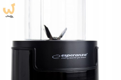 Blender smoothie Esperanza NUTRI SHOT EKM029 (700W; kolor czarny) Blender smoothie Esperanza NUTRI SHOT EKM029 (700W; kolor czarny)