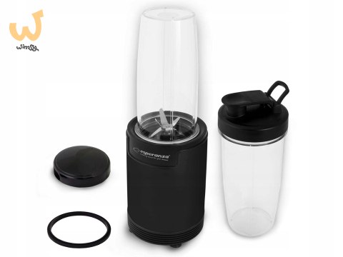 Blender smoothie Esperanza NUTRI SHOT EKM029 (700W; kolor czarny) Blender smoothie Esperanza NUTRI SHOT EKM029 (700W; kolor czarny)