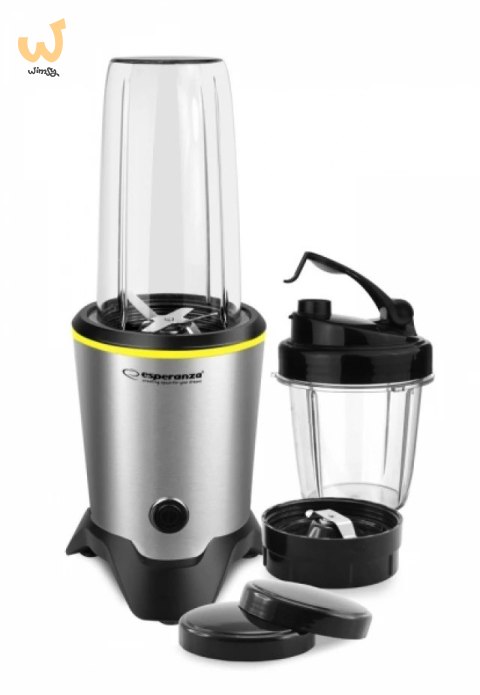 Blender sportowy Esperanza MASTER EKM028 (1000W; kolor czarno-srebrny) Blender sportowy Esperanza MASTER EKM028 (1000W; kolor czarno-srebrny)