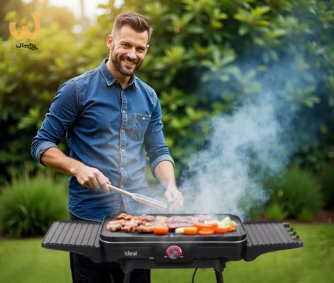 ELDOM GRILL ELEKTRYCZNY WOLNOSTOJĄCY 2W1 ELDOM GRILL ELEKTRYCZNY WOLNOSTOJĄCY 2W1