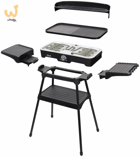 ELDOM GRILL ELEKTRYCZNY WOLNOSTOJĄCY 2W1 ELDOM GRILL ELEKTRYCZNY WOLNOSTOJĄCY 2W1