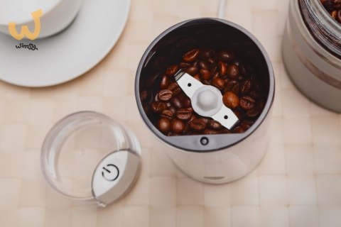 ELDOM MŁYNEK DO KAWY MK50 CAFF, MOC 200 W, NÓŻ STALOWY, PRZYCISK PULSACYJNY ELDOM MŁYNEK DO KAWY MK50 CAFF, MOC 200 W, NÓŻ STALOWY, PRZYCISK PULSACYJNY