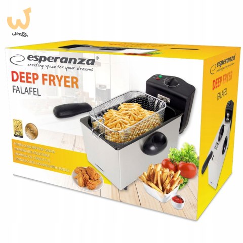 ESPERANZA FRYTKOWNICA FALAFEL 3L EKG010 ESPERANZA FRYTKOWNICA FALAFEL 3L EKG010