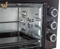 Mini piekarnik z konwekcją i rożnem Esperanza NAPOLI EKO006 (Pokrętło; 1600W; kolor czarny)