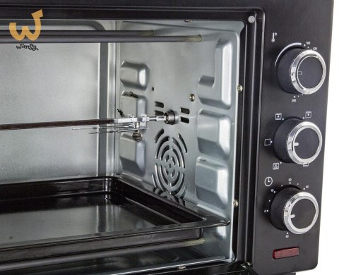 Mini piekarnik z konwekcją i rożnem Esperanza NAPOLI EKO006 (Pokrętło; 1600W; kolor czarny) Mini piekarnik z konwekcją i rożnem Esperanza NAPOLI EKO006 (Pokrętło; 1600W; kolor czarny)
