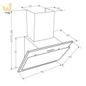 Okap AKPO WK-4 JUNO ECO 60 BIAŁY
