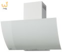 Okap kominowy AKPO WK-4 Clarus 60 Biały (600mm; front gięte białe szkło)