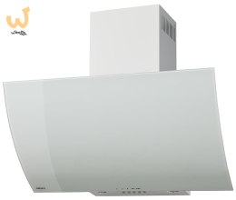 Okap kominowy AKPO WK-4 Clarus 60 Biały (600mm; front gięte białe szkło)