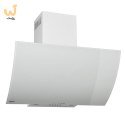 Okap kominowy AKPO WK-4 Clarus 60 Biały (600mm; front gięte białe szkło)