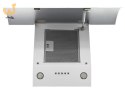 Okap kominowy AKPO WK-4 Clarus 60 Biały (600mm; front gięte białe szkło)