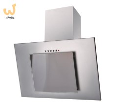 Okap kominowy AKPO WK-4 NERO ECO 60 SZARY / SZYBA SZARA