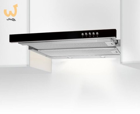 Okap podszafkowy teleskopowy AKPO WK-7 LIGHT GLASS 50 INOX CZARNY (500mm; kolor inox, front czarne szkło) Okap podszafkowy teleskopowy AKPO WK-7 LIGHT GLASS 50 INOX CZARNY (500mm; kolor inox, front czarne szkło)