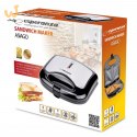 Opiekacz do kanapek Esperanza ASIAGO EKT011 (1000W; kolor czarno-srebrny)