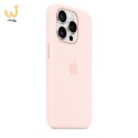 Apple iPhone 15 Pro Silicone Case with MagSafe - Light Pink