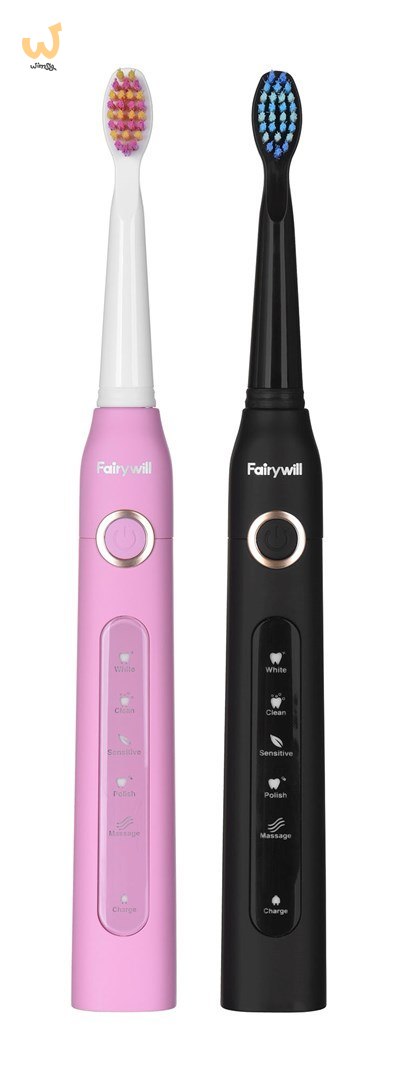 FAIRYWILL SZCZOTECZKI SONICZNE 507 RÓŻ I CZARNA FAIRYWILL SZCZOTECZKI SONICZNE 507 RÓŻ I CZARNA