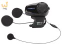 Interkom Motocyklowy Sena SMH10D-10 Bluetooth 3.0 900M z mikrofonem na pałąku, zestaw na 2 kaski